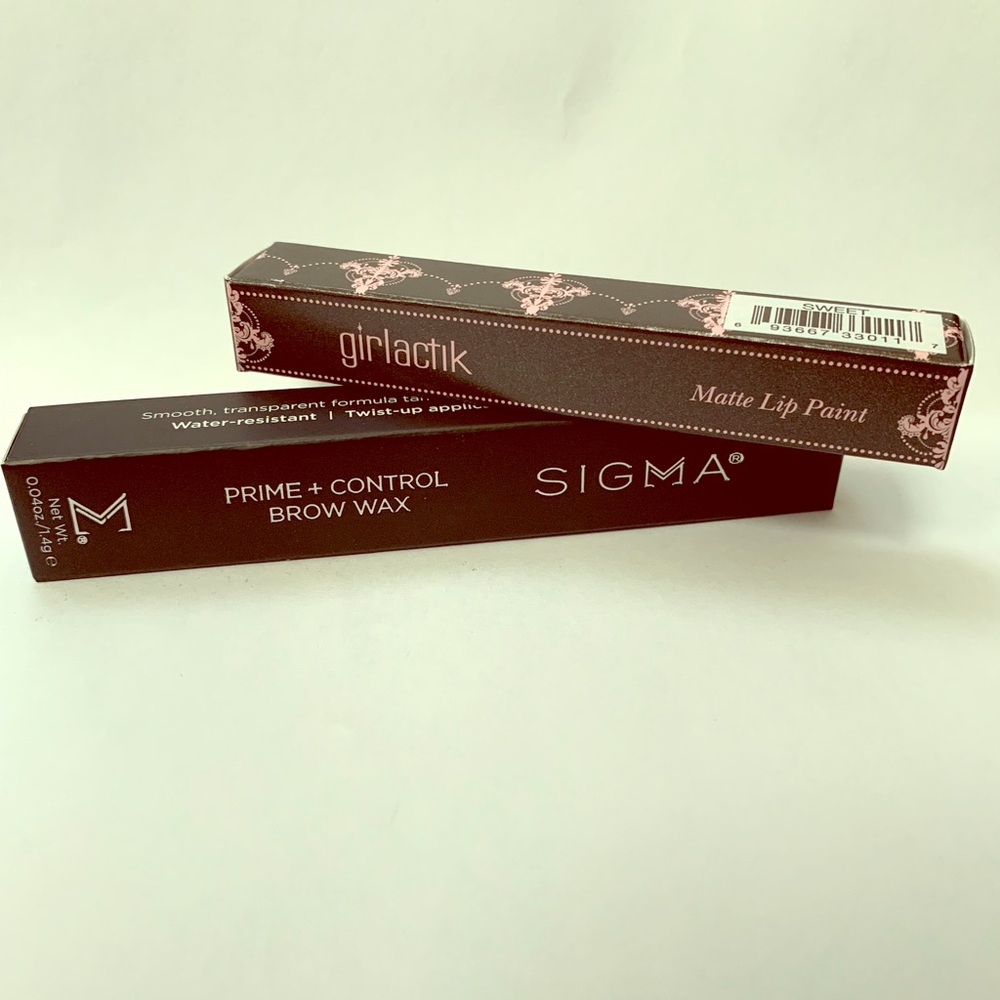 Bundle of Brow Wax and Liquid Lipstick